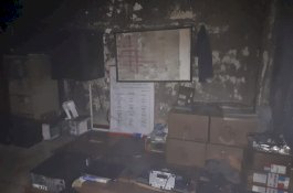 Kantor Pos Pusat Makassar Kebakaran, Satu Ruangan Hangus