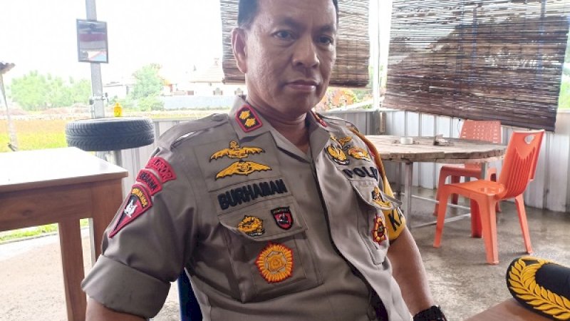 Kapolres Barru, AKBP Burhaman.