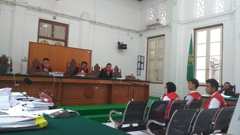 Sidang lanjutan kasus Abu Tours, Rabu (23/1/2019).