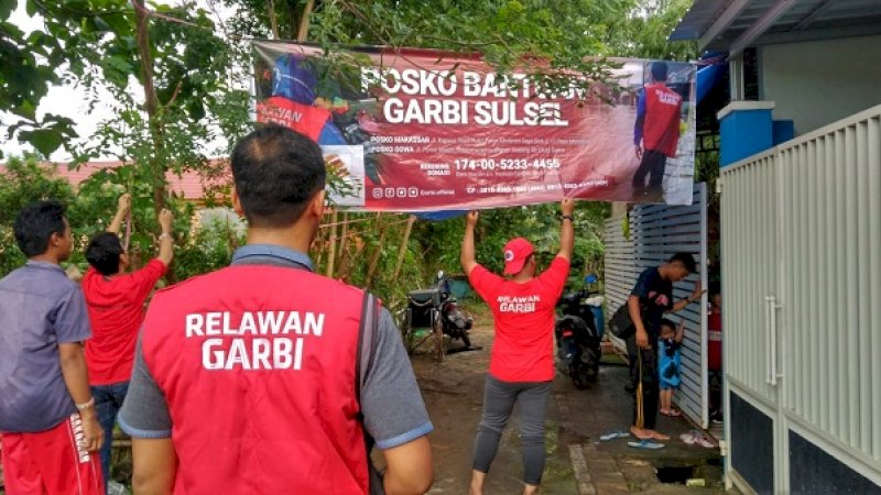 Garbi Sulsel Buka Dapur Umum untuk Pengungsi Banjir