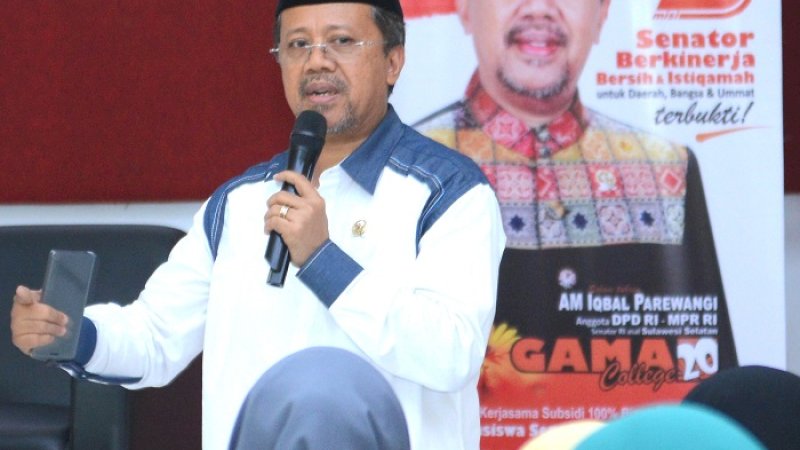 Senator RI, AM Iqbal Parewangi