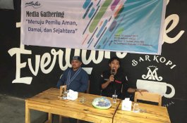 Aktivis Pemuda dan Mahasiswa Makassar Dukung Pemilu Aman, Damai dan Sejahtera