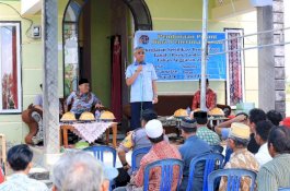 Hadiri Pesta Panen, Bupati Lutim Serahkan Sertifikasi Tanah