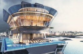 Wow! Kolam Renang Akan Dibagun di Puncak Gedung Pencakar Langit Dubai