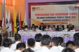 Relawan Demokrasi Sidrap Diharap Dongkrak Partisipasi Pemilih