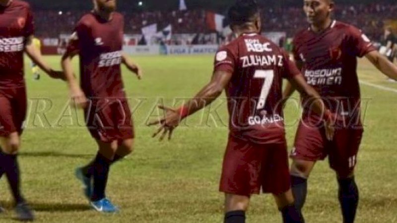 Pemain PSM Makassar.