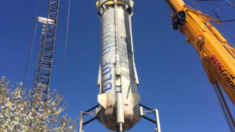 Blue Origin Kembali Uji Roket Wisata Antariksa