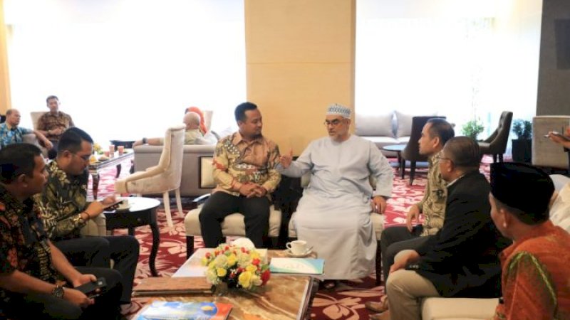 Bahas Tindak Lanjut MoU Kemanusiaan, Wagub Sulsel Jamu Investor Dubai