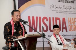 Pesan Wagub Sulsel Kepada Penghafal Alquran Pesantren Darul Istiqomah
