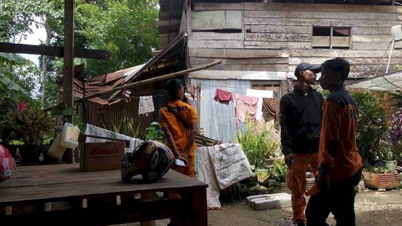 "Hanya Berteriak dan Minta Doa", Puting Beliung di Bone, Ibu dan Bayi Tak Bisa Apa-apa