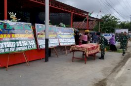 Praka Nasruddin yang Gugur Ditembak KKSB Papua Dimakamkan di TMP Barru
