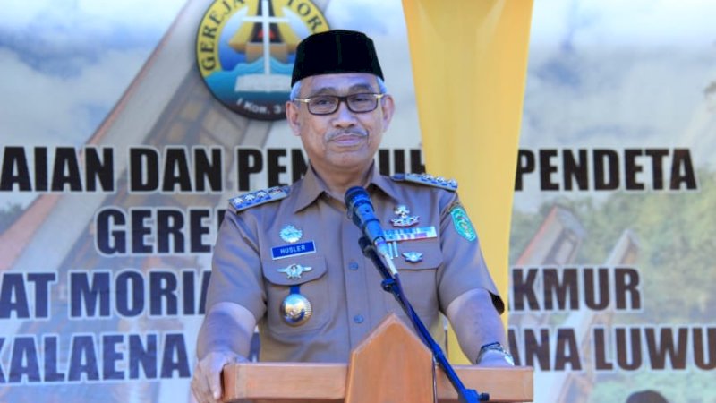 Pendeta Jemaat Moria Kalaena Berganti, Bupati Luwu Timur Imbau Pelihara Kebersamaan