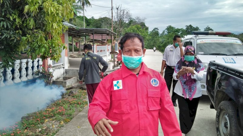 Antisipasi DBD, Pemkab Pinrang Turunkan Tim Fogging