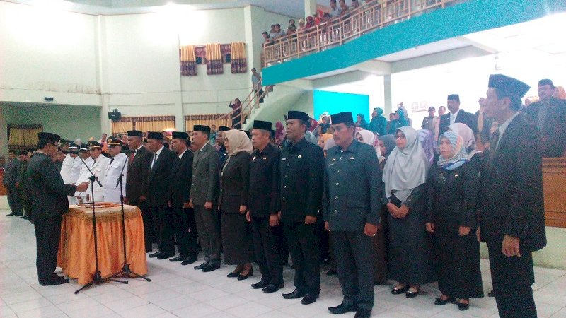 Awal 2019, Bupati Pinrang Mutasi 73 ASN