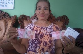 Uang Diduga Palsu Pecahan Rp100000 di Jeneponto, Ditarik dari ATM BRI