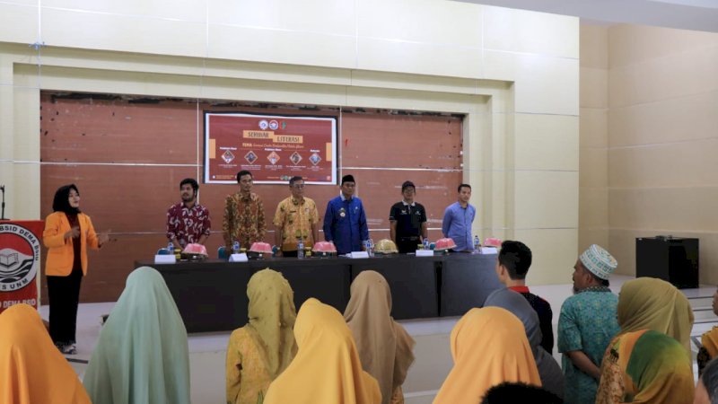 Buka Seminar Literasi, Bupati Barru Minta SDM Ditingkatkan