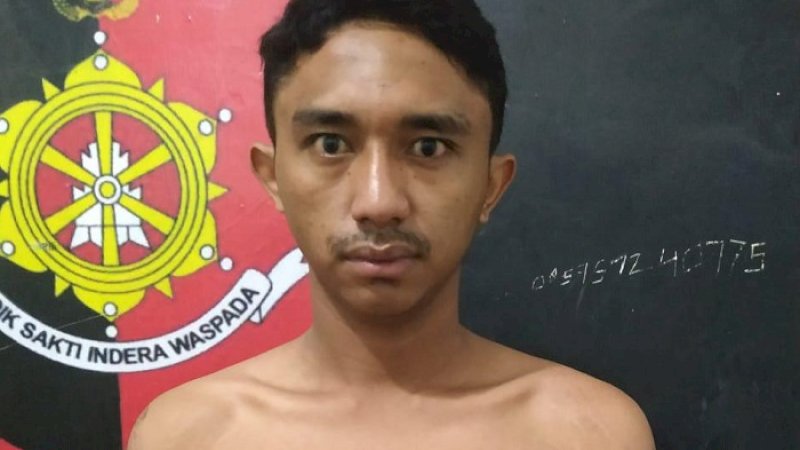 Zulfikar, DPO curas yang ditangkap Resmob Polsek Panakkukang.