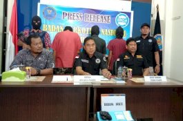 Gantung Sabu 50 Gram di Ranting Pohon, Kakak Beradik di Palopo Diciduk BNN