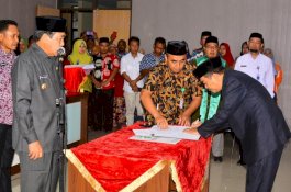 Bupati Sidrap Lantik Enam Pejabat Baru