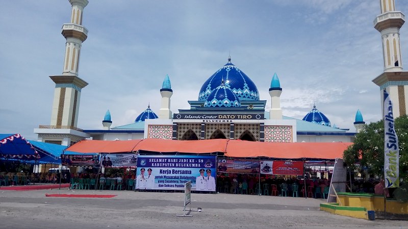 Puncak perayaan hari jadi Bulukumba di Halaman ICDT, Senin (4/2/2019).
