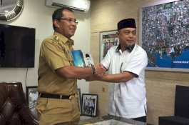 Bertemu Danny Pomanto, Tamsil Linrung Bawa 300 Lampu Jalan untuk Makassar