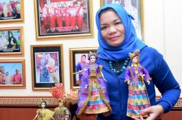 Hadiri Make Up Wedding Contest, Liestiaty Nurdin Bangga Perias Sulsel