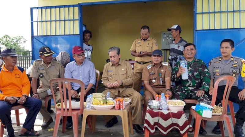 Bupati Sidenreng Rappang, Dolah Mando melakukan kunjungan ke Desa Lise, Kecamatan Pancalautang, Senin (4/2/2019). 