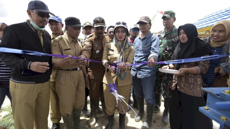 Bendungan Lodang Diresmikan, Terima Kasih Bu Bupati Lutra