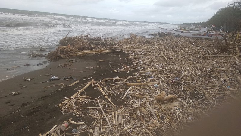 Kondisi laut di Kecamatan Galesong, Takalar