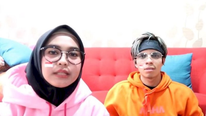 Ria Ricis dan Atta Halilintar.