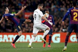 Hasil Copa del Rey: Messi Cadangan, Barcelona 1-1 Real Madrid