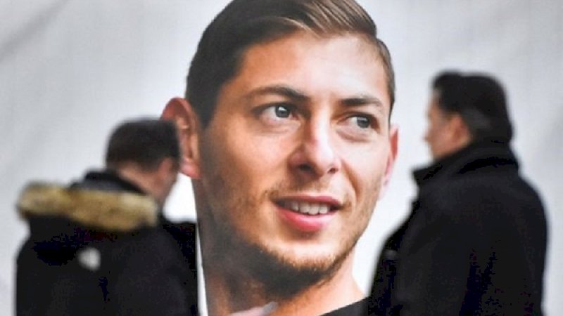 Emiliano Sala diyakini tewas bersama pilot pesawat Piper Malibu, David Ibbotson. (Foto: AFP)