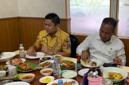 Ketua Jenggala Center Sulsel Dampingi Mensos Selama di Makassar