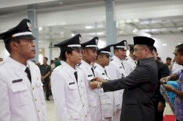 Bupati Maros Lantik 41 Kepala Desa Terpilih