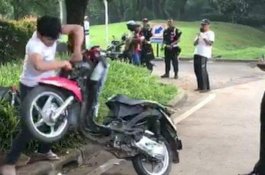 Adi Saputra Rusak Motor dan Bakar STNK, Begini Sikap Polisi