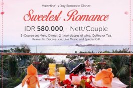 Wujudkan Dinner Romantis Valentine's Day di Swiss-Belhotel Makassar