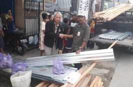 BPBD Makassar Serahkan Bantuan untuk Korban Bencana