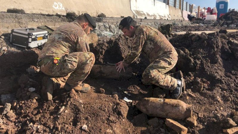 3 Bom Perang Dunia II Seberat 150 Kg Ditemukan, Bandara Roma di Tutup