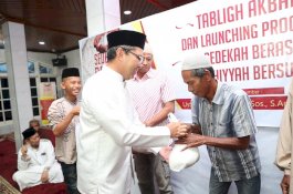 Salat Subuh di Talasalapang, Danny Luncurkan Mardhiyyah Bersurga