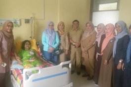 Anak Pengurus PKK Sulsel Dirawat di RS Haji, Liestiaty Nurdin Sempat Membesuk 