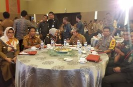 Bupati dan Forkopimda Sidrap Hadiri Rakornas Pemantapan Pemilu 2019