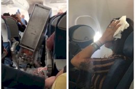 Detik-detik Turbulensi Ekstrem, Gerobak Minuman Kabin Hantam Penumpang