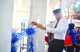 Bupati Gowa Resmikan Masjid Nurul Yasin yang Mirip Masjid Syekh Yusuf