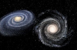 Begini Jadinya Bumi Bila Galaksi Bima Sakti dan Andromeda Bertabrakan
