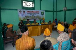 Dollah Mando Anjangsana ke LVRI Sidrap, Ini Pesannya