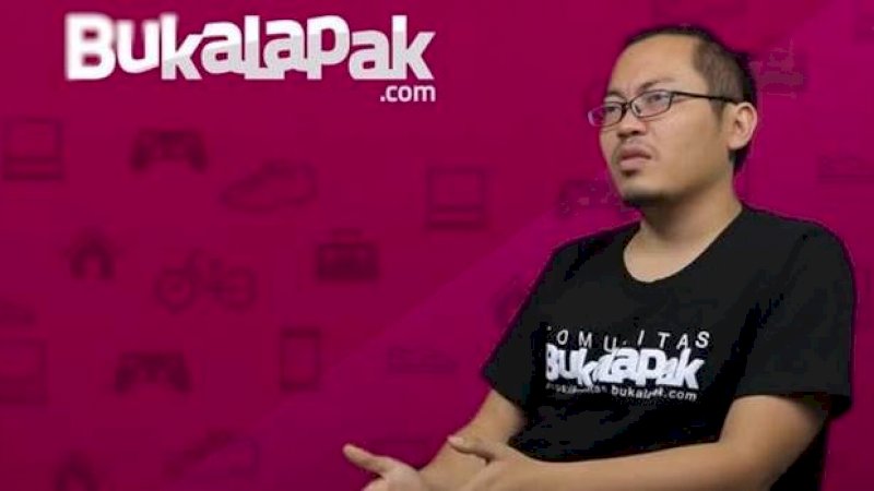 CEO Bukalapak Achmad Zaki