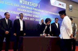 Danny Lantik Indira Mulyasari Jadi Ketua Dewan TSLP Kota Makassar