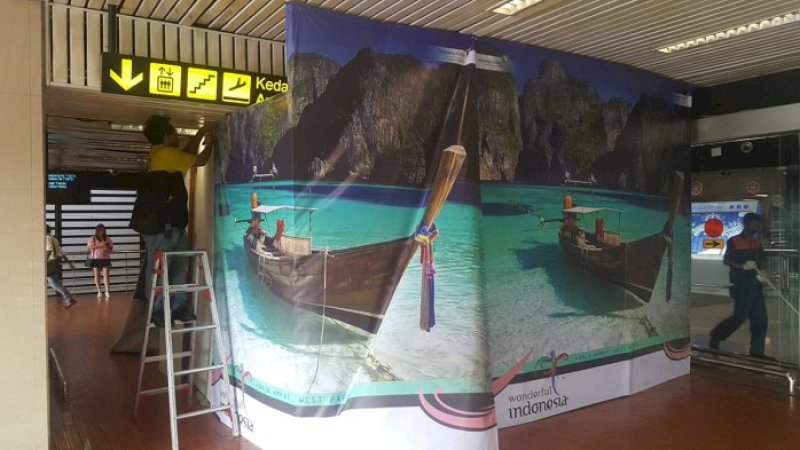 Foto objek wisata Thailand yang disangka Raja Ampat di Papua.