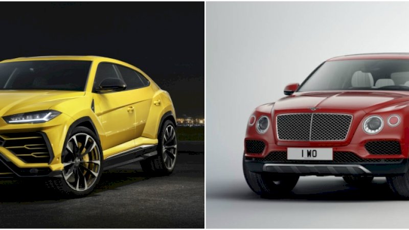 Bentley dan Lamborghini Berebut Titel SUV Tercepat di Dunia