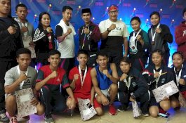 Turunkan 14 Petinju, Pertina Bantaeng Bawa Pulang 9 Medali dari Wali Kota Cup II